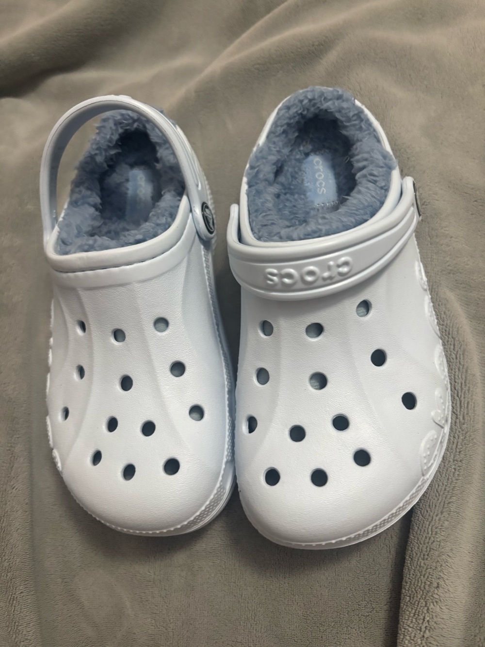 CROCS Kids Classic Lined Clog in blue